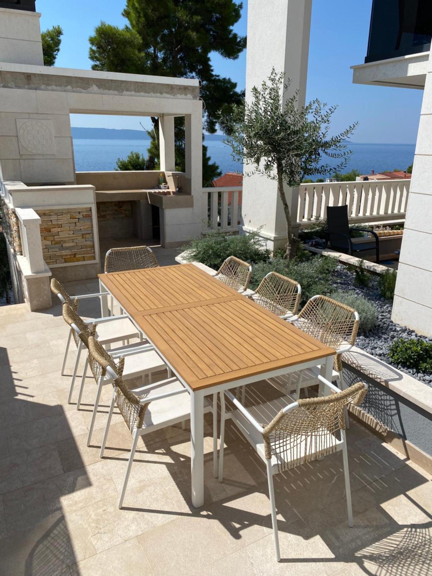 Luxury Beachfront Villa Carlisa ซีโอโว ภายนอก รูปภาพ
